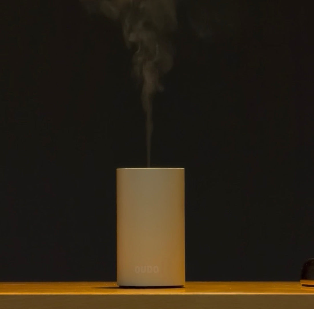 Wasserloser OUDO Aroma Diffuser im Intervallbetrieb