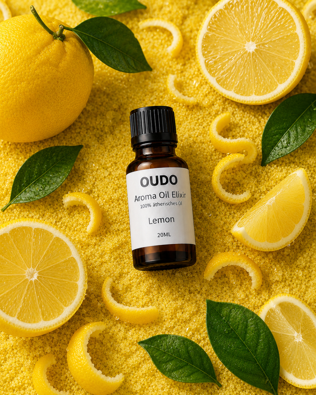 Ätherisches Zitronenöl für den OUDO Diffuser