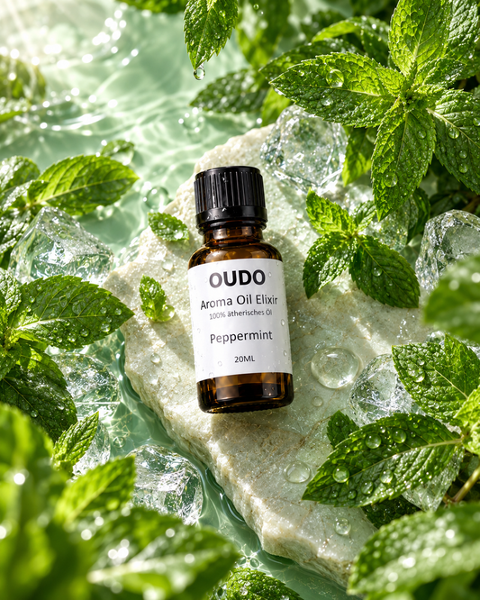 Ätherisches Pfefferminzöl für den OUDO Diffuser